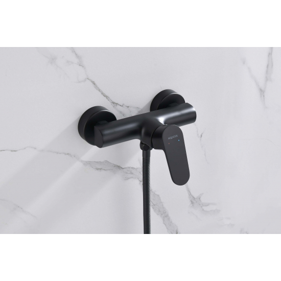 Смеситель для душа AQUATEK Оберон AQ1260MB матовый чёрный