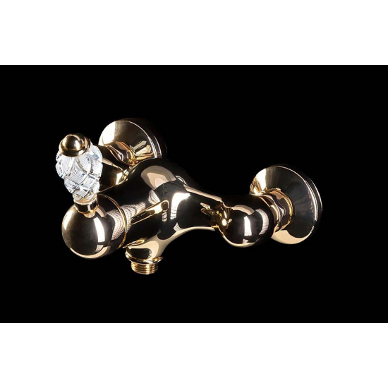 Смеситель для душа BOHEME Crystal 284-CRST золото
