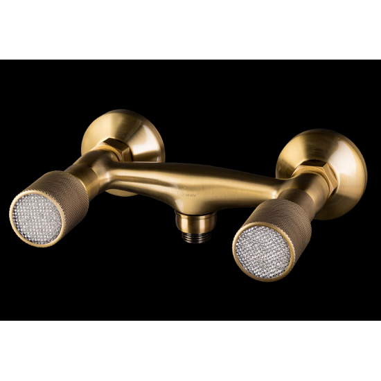 Смеситель для душа BOHEME Royal Cristal 314 бронза
