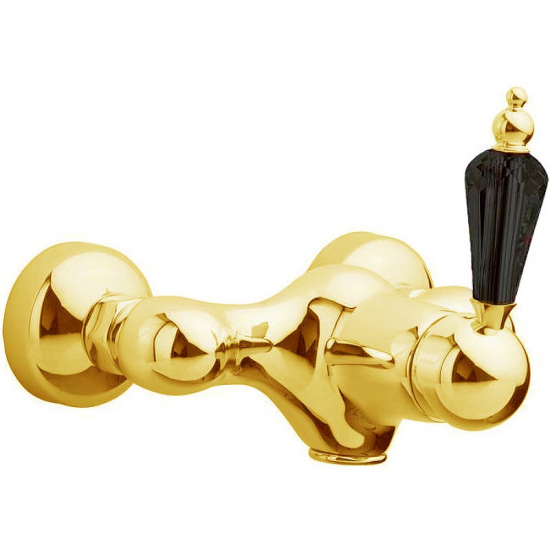 Смеситель для душа BOHEME Tradizionale Nero 254 золото