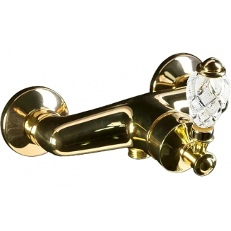 Смеситель для душа BOHEME Vogue Crystal 214-CRST золото