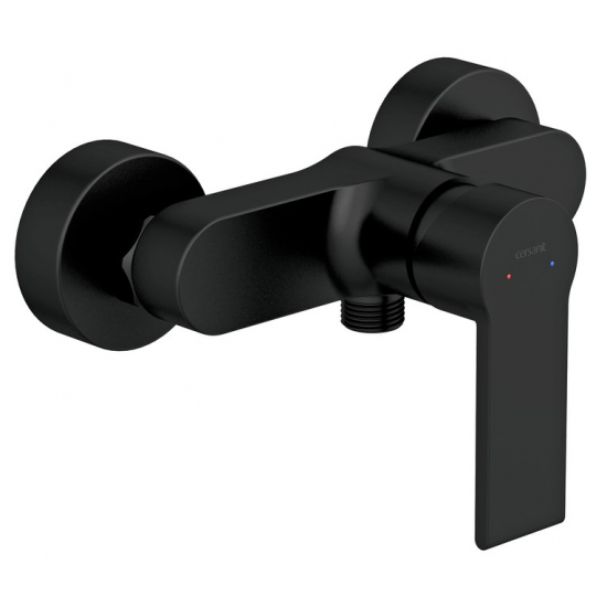 Смеситель для душа CERSANIT Brasko Black A63109 чёрный
