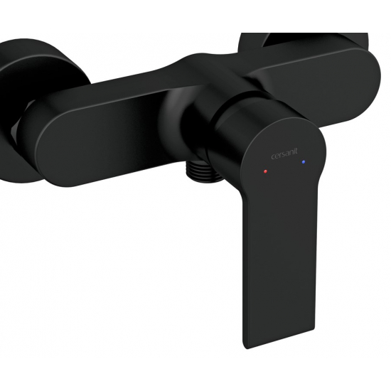 Смеситель для душа CERSANIT Brasko Black A63109 чёрный