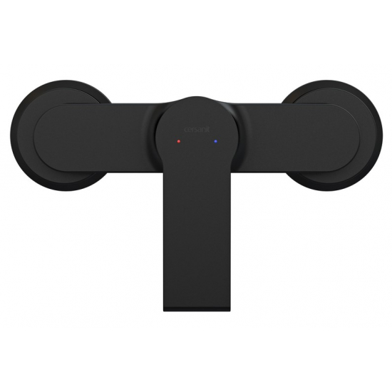 Смеситель для душа CERSANIT Brasko Black A63109 чёрный