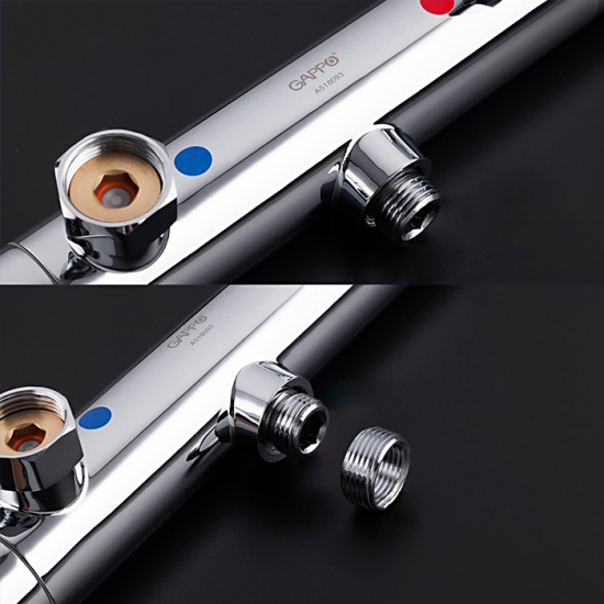 Смеситель для душа GAPPO G2090 с термостатом, хром