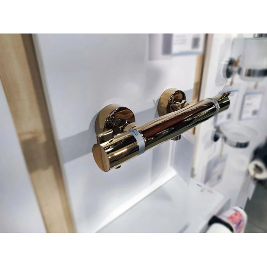Смеситель для душа HANSGROHE Ecostat Comfort 13116990 с термостатом, полированное золото