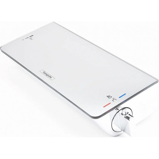 Смеситель для душа HANSGROHE Ecostat Select 13161400 с термостатом, хром/белый