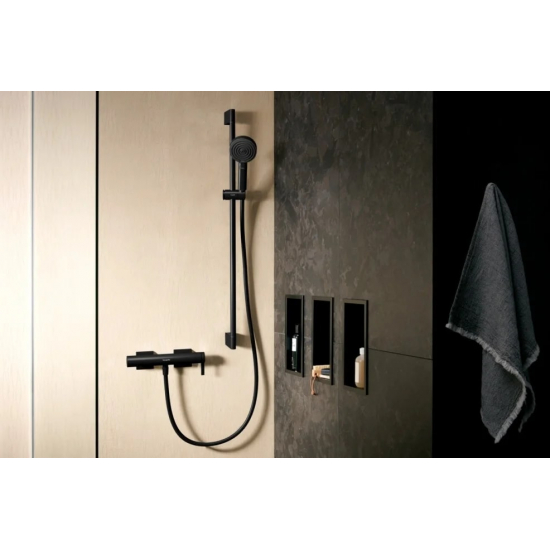 Смеситель для душа HANSGROHE Tecturis E 73620670 чёрный матовый