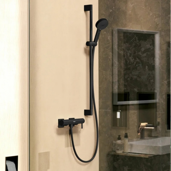 Смеситель для душа HANSGROHE Tecturis E 73620670 чёрный матовый