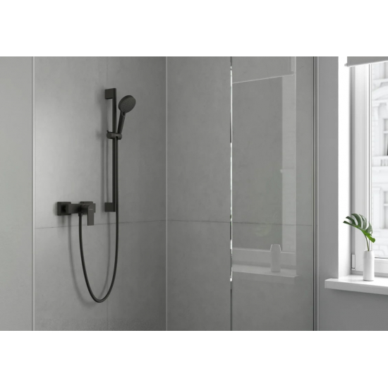 Смеситель для душа HANSGROHE Vernis Shape 71650670 чёрный матовый
