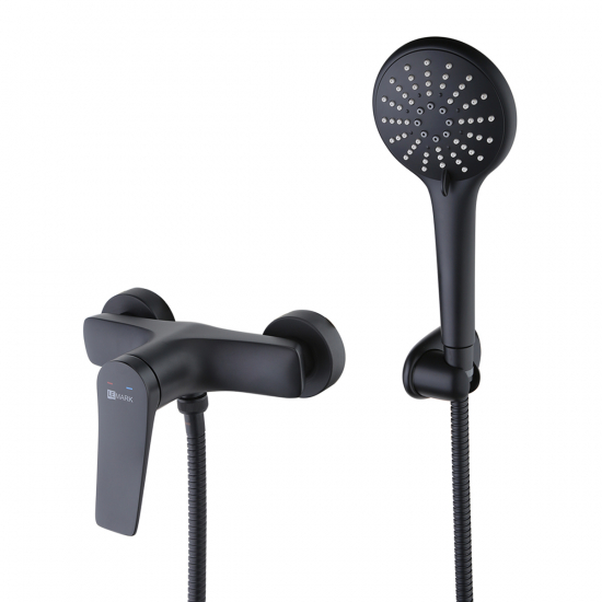 Смеситель для душа LEMARK Bronx LM3703BL чёрный