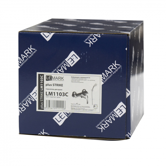 Смеситель для душа LEMARK Plus Strike LM1103C хром