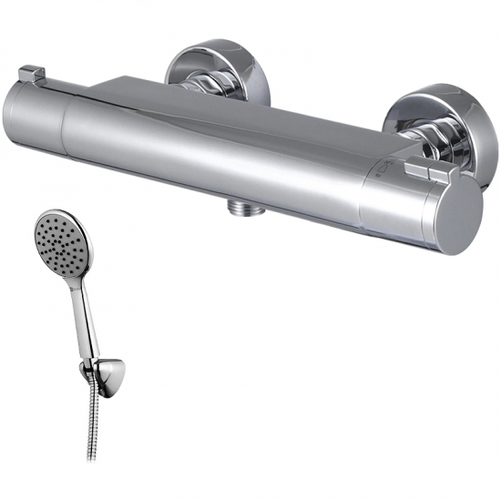 Смеситель для душа LEMARK Yeti LM7833C с термостатом, хром