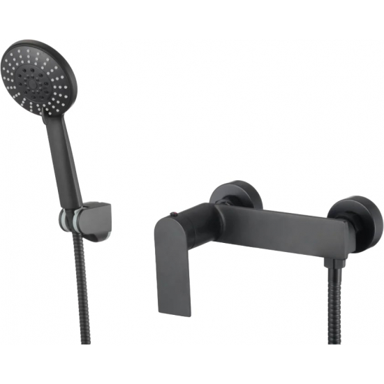 Смеситель для душа SAVOL S-601815H чёрный