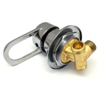 Смеситель для душевой кабины 1 режимный под резьбу