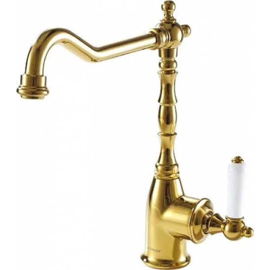 Смеситель для кухни BRAVAT Art F775109G-1 золото