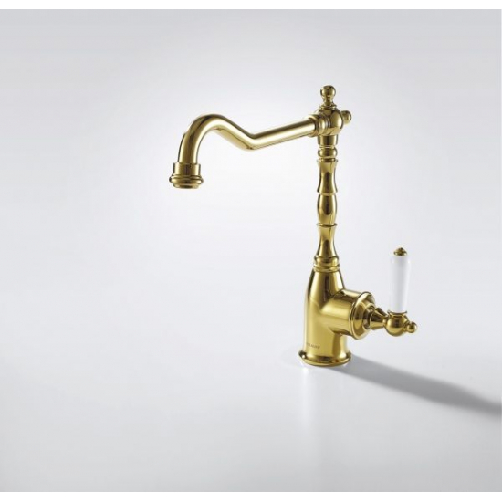 Смеситель для кухни BRAVAT Art F775109G-1 золото