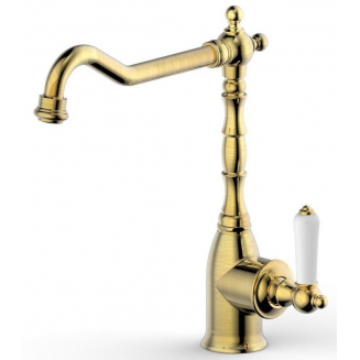 Смеситель для кухни BRAVAT Art F775109U бронза