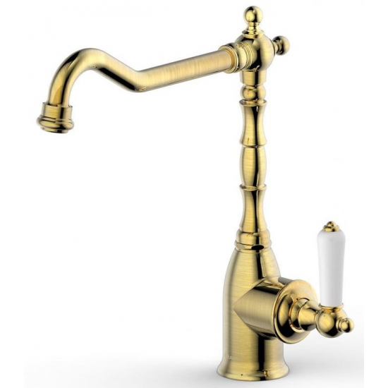 Смеситель для кухни BRAVAT Art F775109U бронза