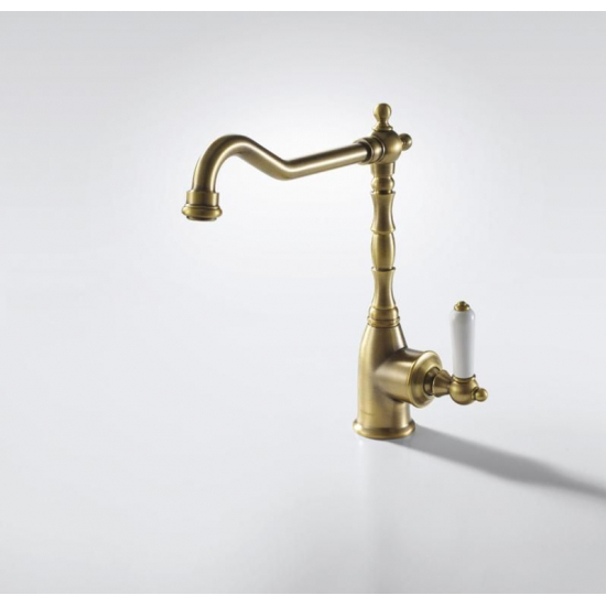 Смеситель для кухни BRAVAT Art F775109U бронза