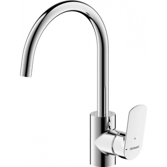 Смеситель для кухни BRAVAT Rhein F7429564CP-ENG хром