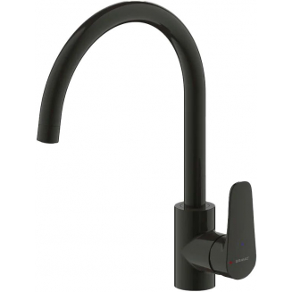 Смеситель для кухни BRAVAT Source F7173218BW-ENG чёрный