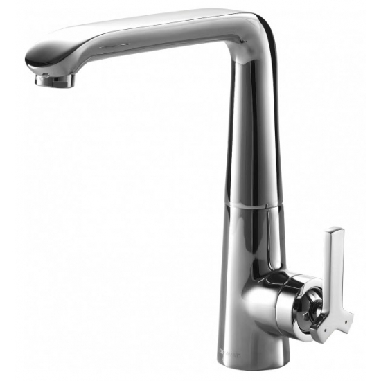 Смеситель для кухни BRAVAT Waterfall F773107C-1 хром