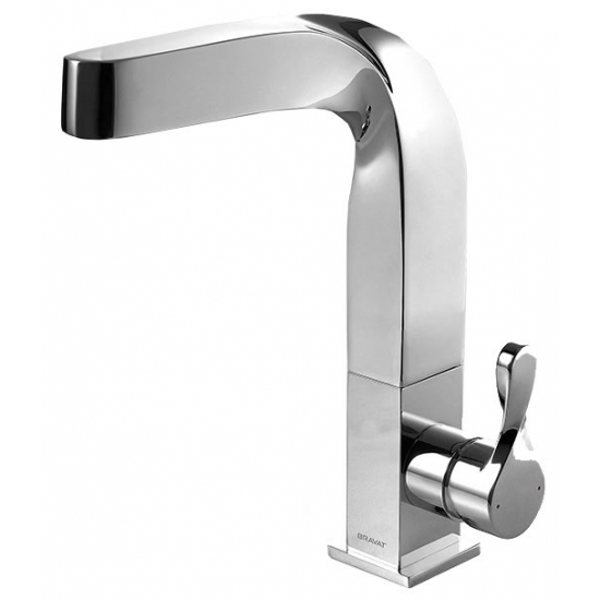 Смеситель для кухни BRAVAT Wave F774108C хром