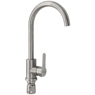 Смеситель для кухни BRIMIX 9301 из нержавеющей стали, сатин
