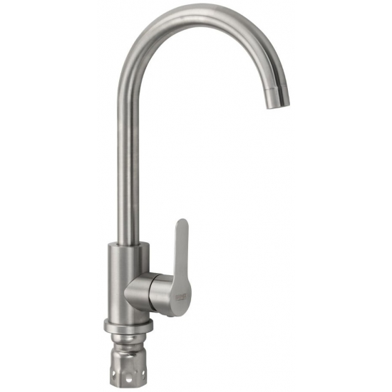 Смеситель для кухни BRIMIX 9301 из нержавеющей стали, сатин