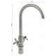 Смеситель для кухни BRIMIX 9303 из нержавеющей стали