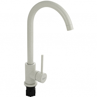 Смеситель для кухни BRIMIX 9305 из нержавеющей стали, белый камень