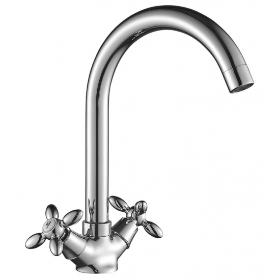 Смеситель для кухни DECOROOM DR53028 хром