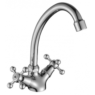 Смеситель для кухни DECOROOM DR54028 хром