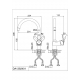 Смеситель для кухни D&K DA1392401