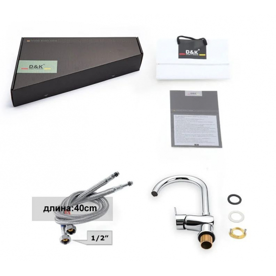 Смеситель для кухни D&K Rhein.Marx DA1392401 хром