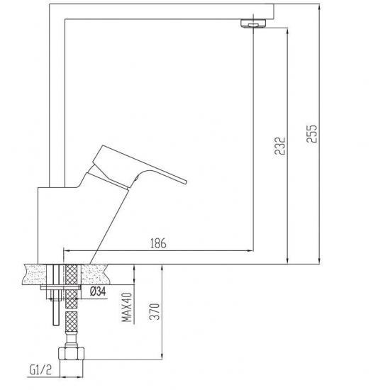Смеситель для кухни ESKO Berlin BR519