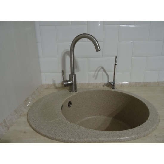 Смеситель для кухни ESKO Kitchen K4 из нержавеющей стали