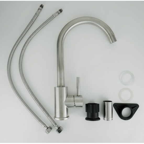 Смеситель для кухни ESKO Kitchen K4 из нержавеющей стали