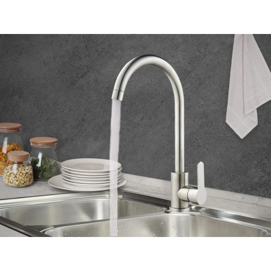 Смеситель для кухни FMARK FS8232 из нержавеющей стали