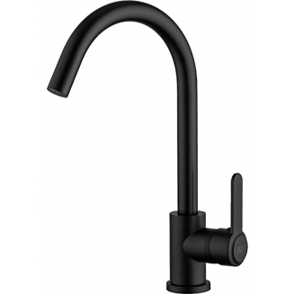 Смеситель для кухни FRUD R052 R42052-12 из нержавеющей стали, чёрный