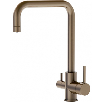Смеситель для кухни FRUD R054 R43054-4 с краном для питьевой воды, бронза