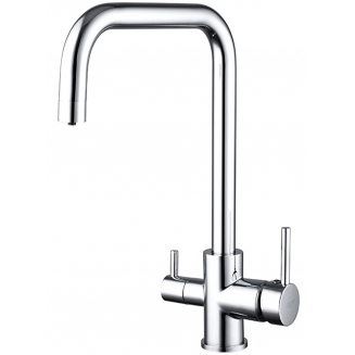 Смеситель для кухни FRUD R054 R43054 с краном для питьевой воды, хром