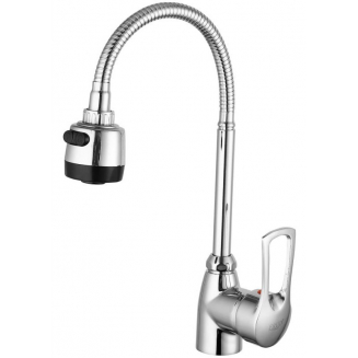 Смеситель для кухни FRUD R055 R42055-1 с гибким изливом, хром