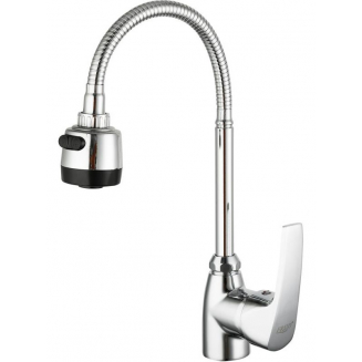 Смеситель для кухни FRUD R055 R42055-2 с гибким изливом, хром