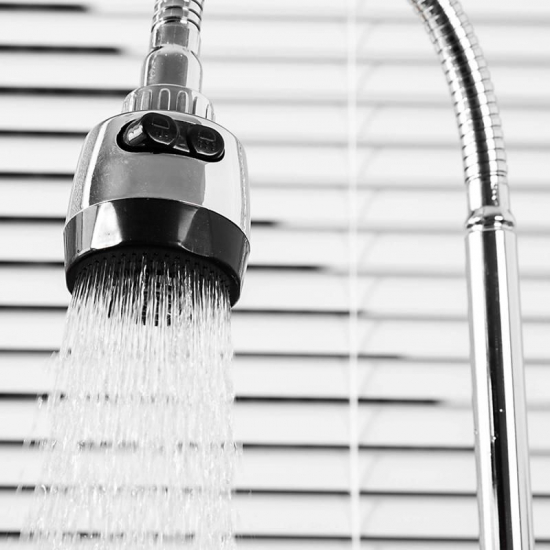 Смеситель для кухни FRUD R055 R42055-2 с гибким изливом, хром