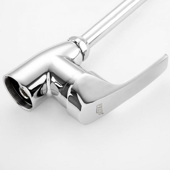 Смеситель для кухни FRUD R055 R42055-2 с гибким изливом, хром