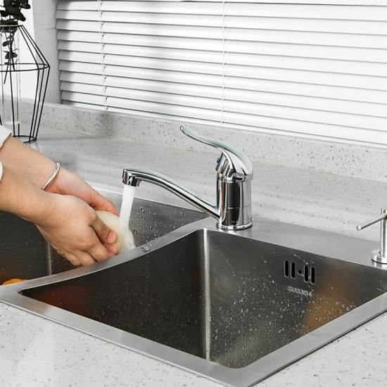 Смеситель для кухни FRUD R055 R45055-2 хром