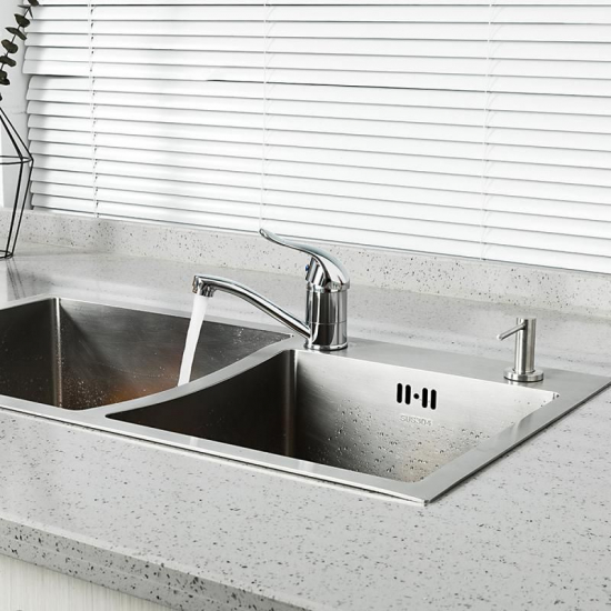 Смеситель для кухни FRUD R055 R45055-2 хром