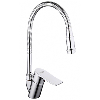 Смеситель для кухни FRUD R101 R43101 с гибким изливом, хром